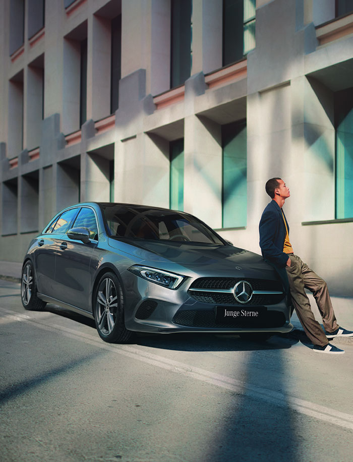 A 180 AMG-Line zwei bei Medele Schäfer